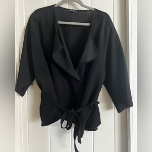MOVING SALE!! Madewell black wrap top